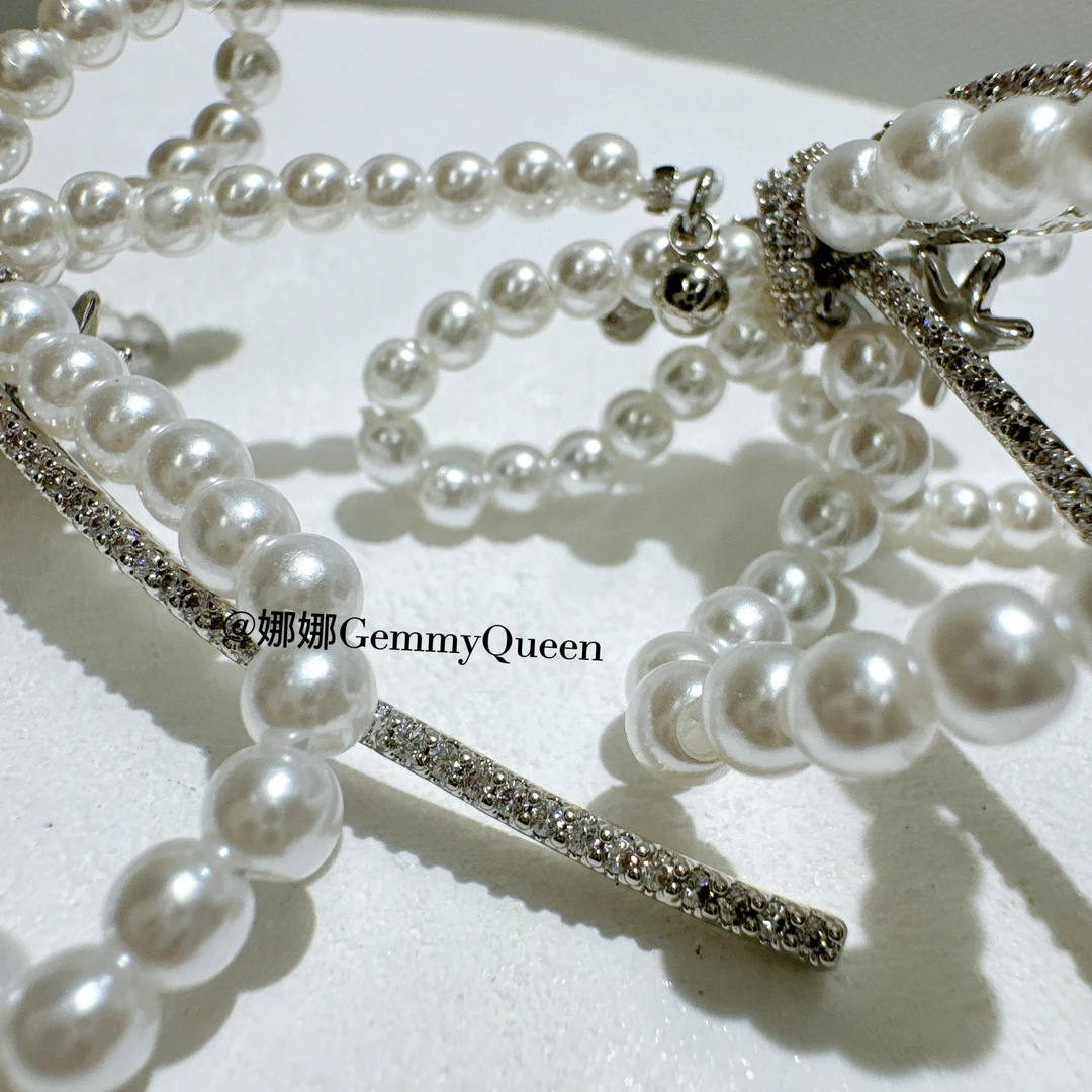 铜合金合成锆石耳饰 娜娜GemmyQueen耳环GQ05871