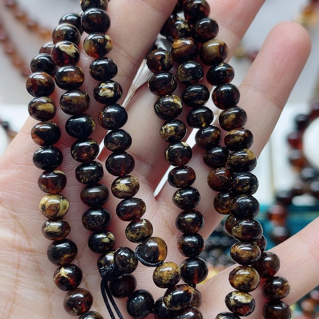 琥珀颈饰未镶嵌琥珀7