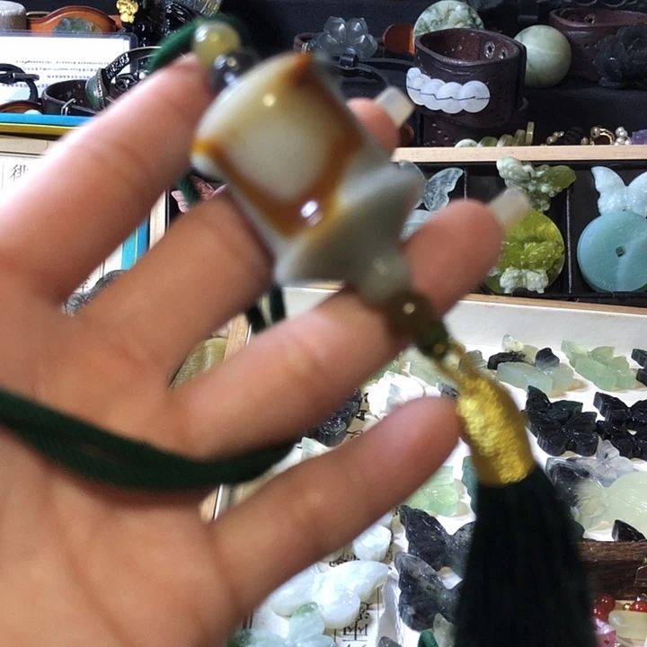 未镶嵌岫玉岫玉戒指