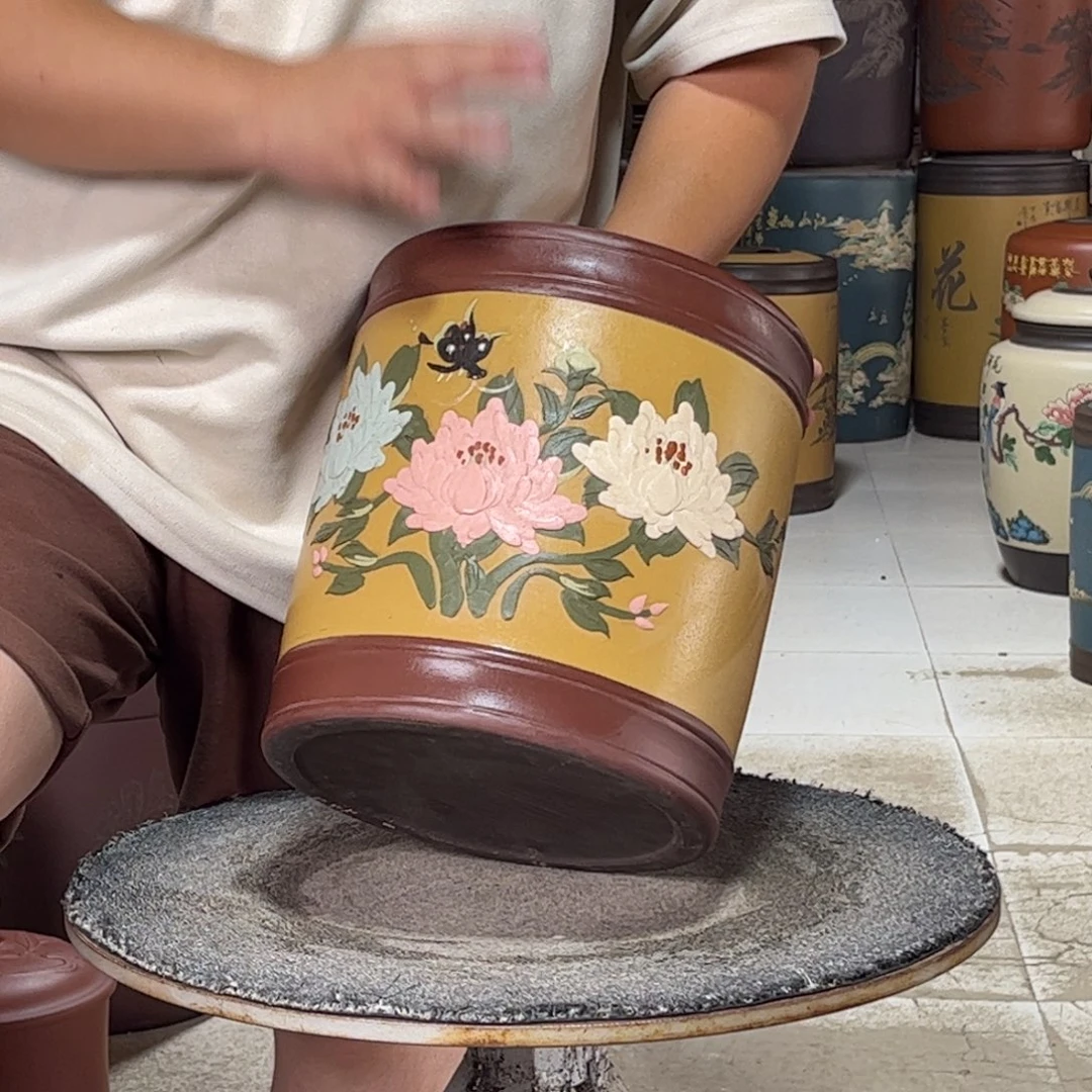 紫砂茶叶罐茶叶罐