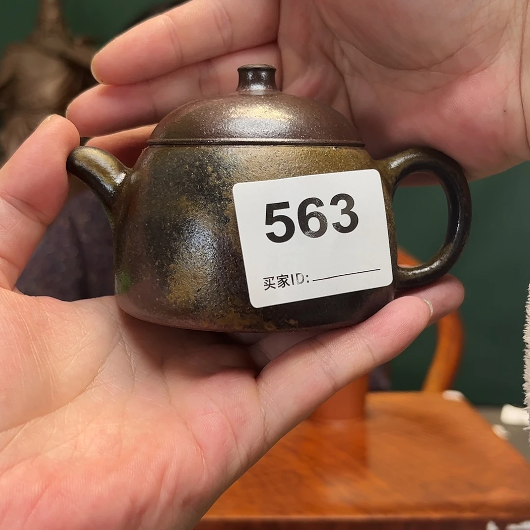 紫砂茶宠柴烧秦权563