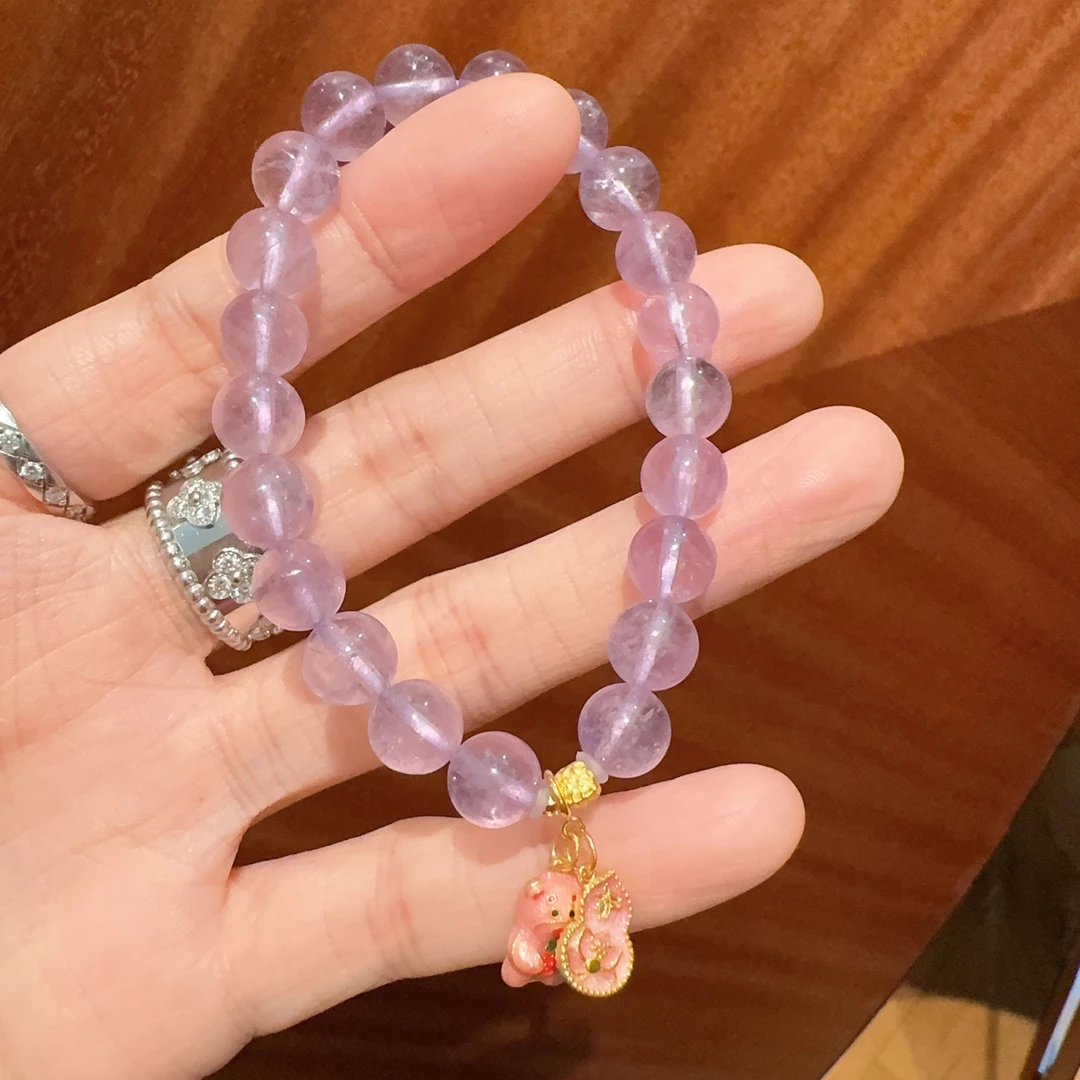 P505紫水晶未镶嵌手串403