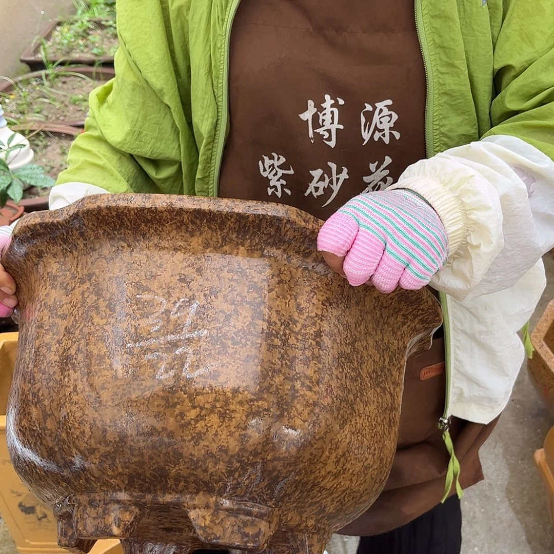 紫砂花盆盆景艺术