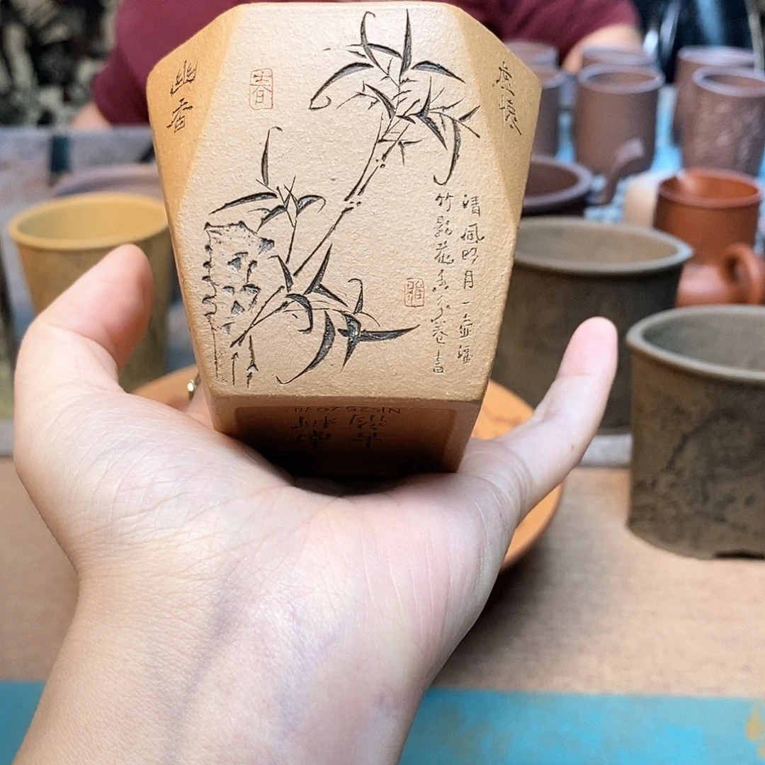 茶杯紫砂宜兴紫砂杯