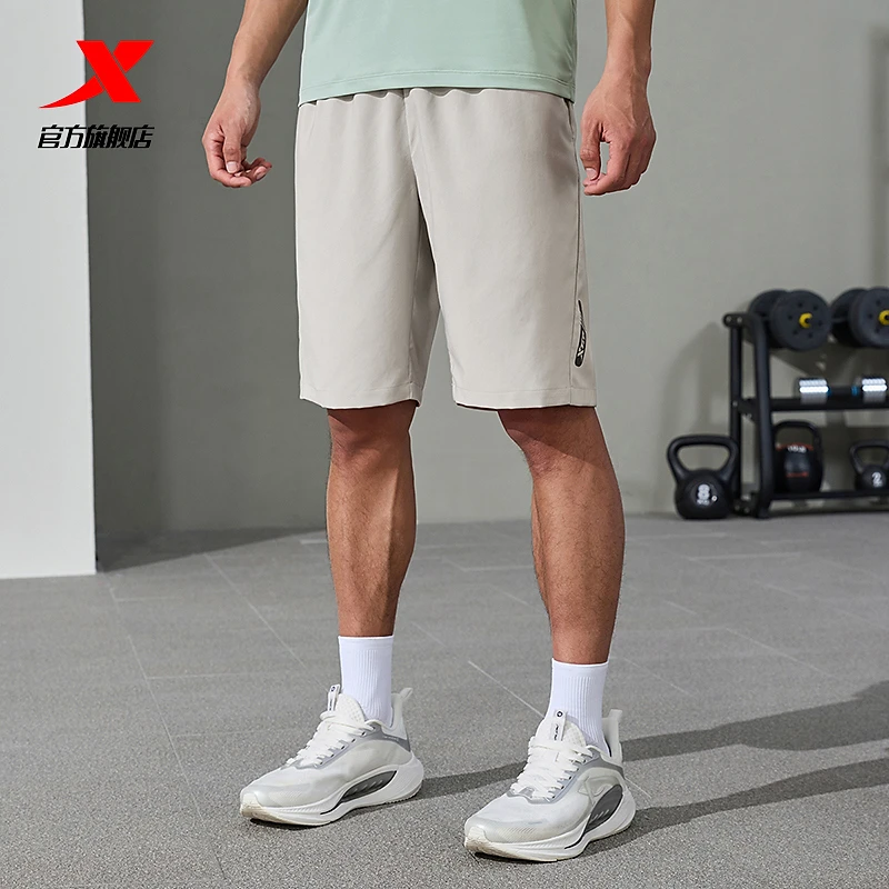 【杨建平专属】特步速干情侣短裤876229970152/876228670202