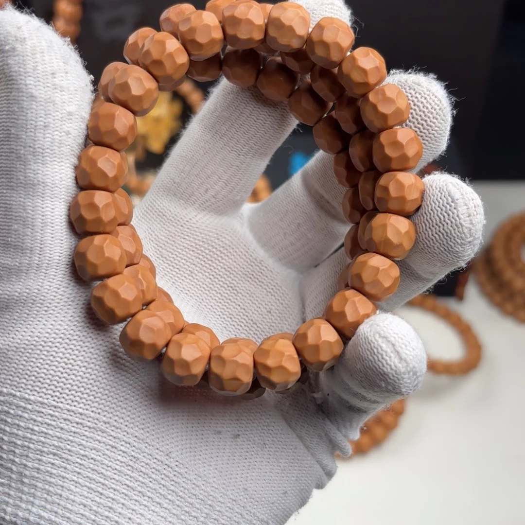 猴头核桃手串黑金无相