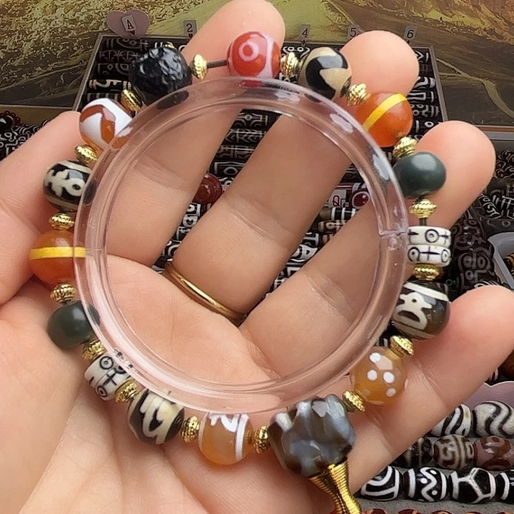 玛瑙/玉髓（覆膜）未镶嵌手链