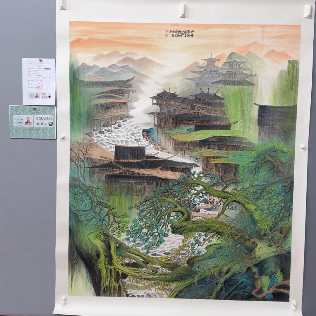 国画莫国宾国画艺术