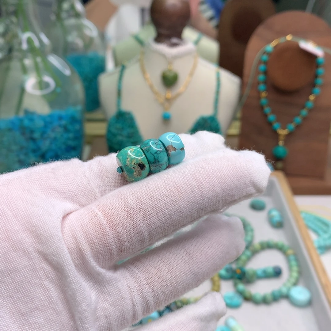 绿松石未镶嵌配饰