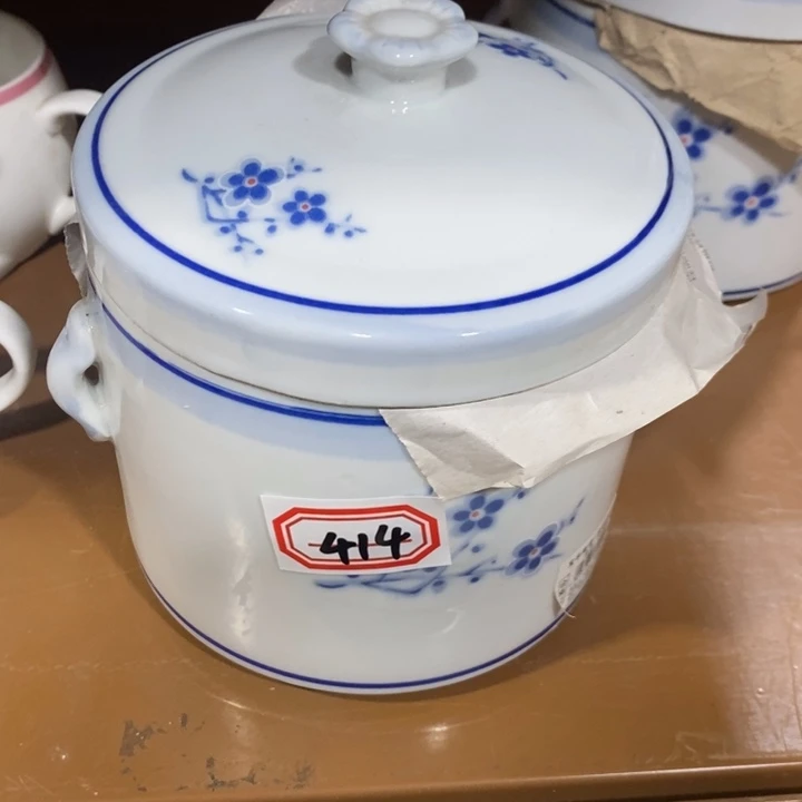 卡***布摆件陶414号一个炖盅