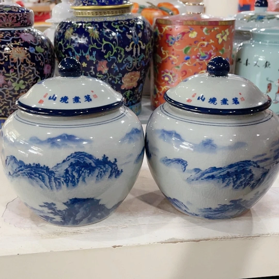 【闪购商品】罐陶瓷茶叶罐密封罐