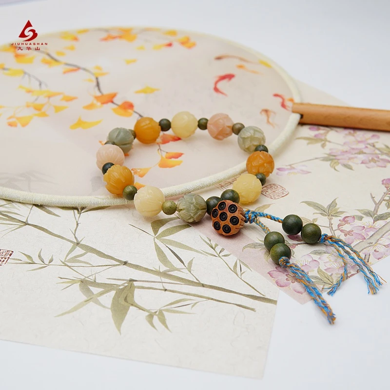 有钱花菩提莲蓬手串