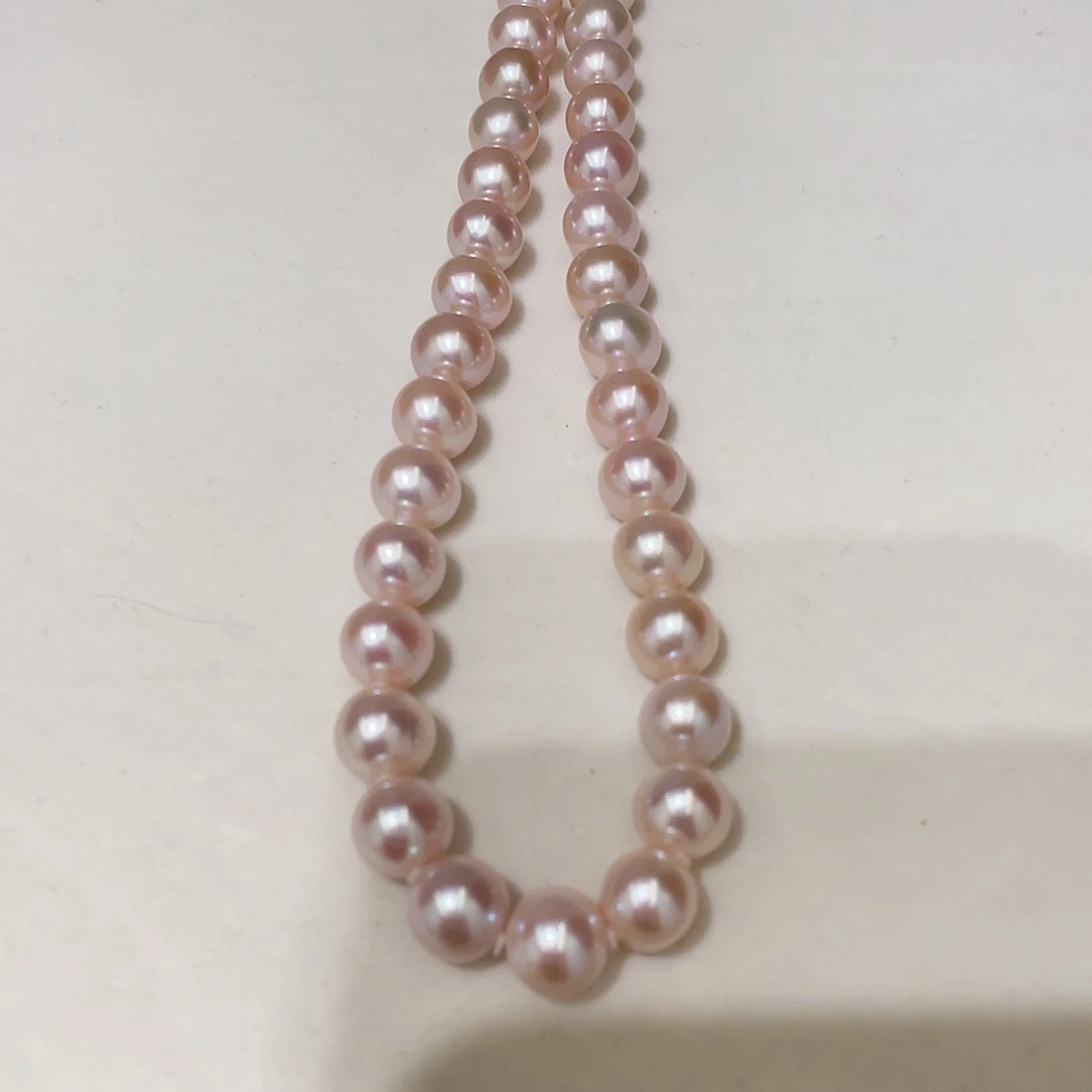 淡水珍珠银S925镶嵌颈饰