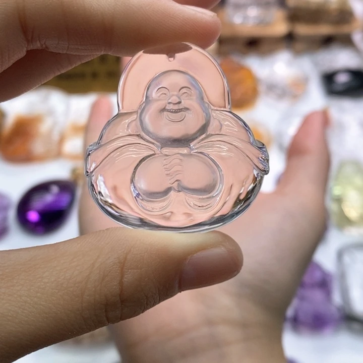 水晶颈饰未镶嵌定制