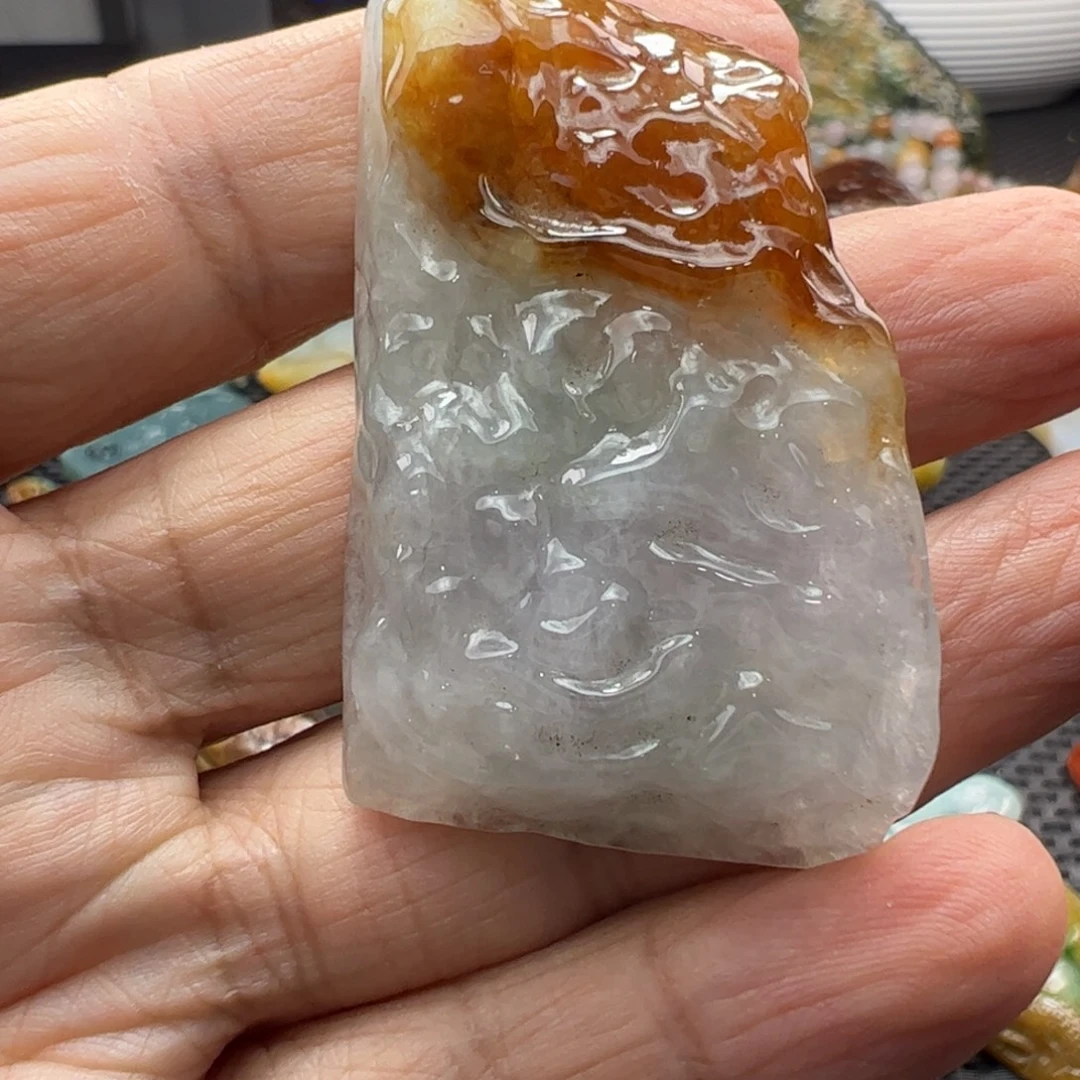 翡翠裸石缅甸翡翠