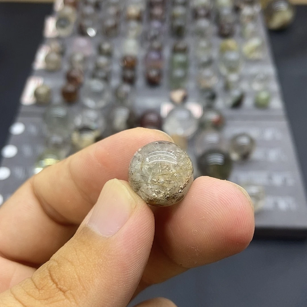 水晶珠宝半成品未镶嵌