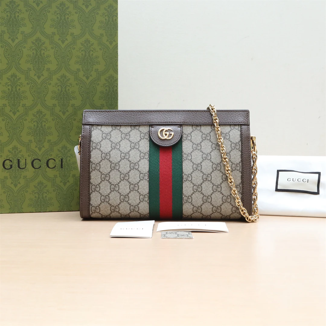 99新 GUCCI/古驰 斜挎包 夹子包 小号 26 P244589310