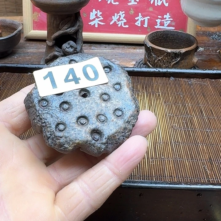 纯手工制作粗陶茶具