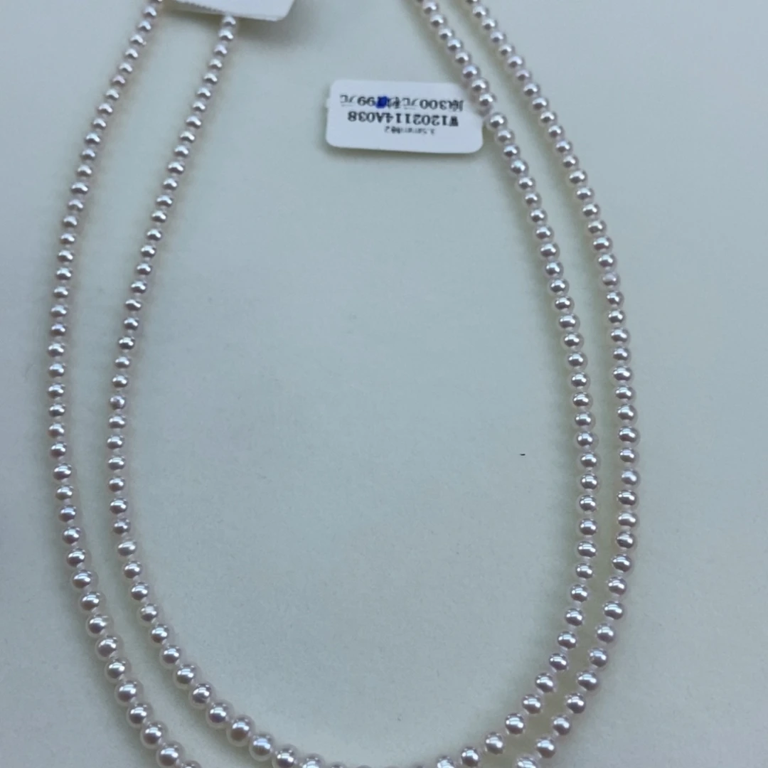 淡水珍珠银S925镶嵌3小灯泡亮