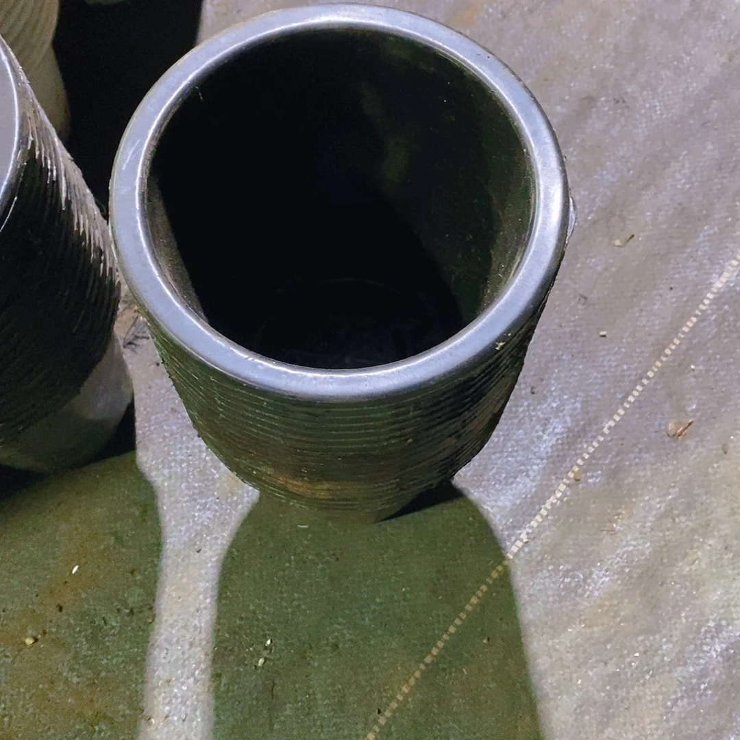 塑料旧15公分黑万象盆 20个