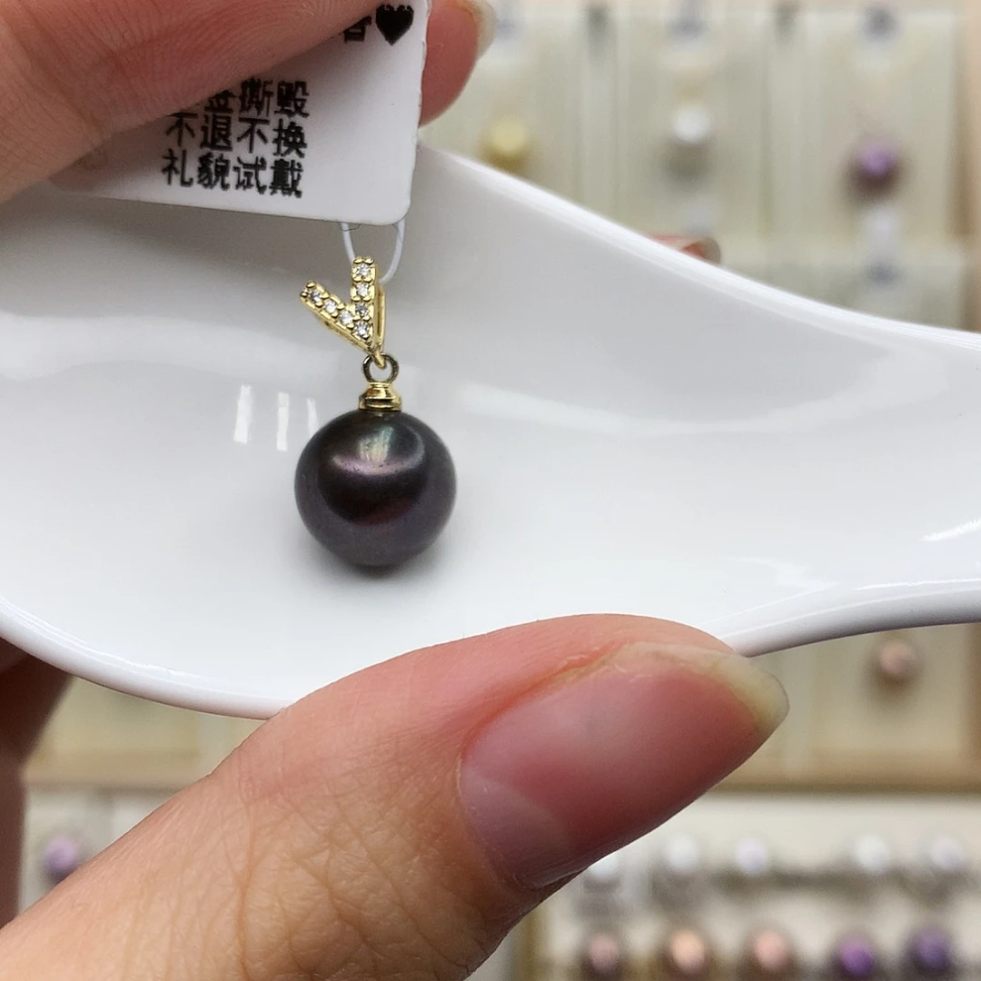 淡水珍珠合金颈饰