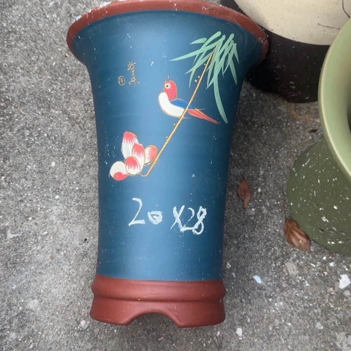 紫砂花盆特价清仓