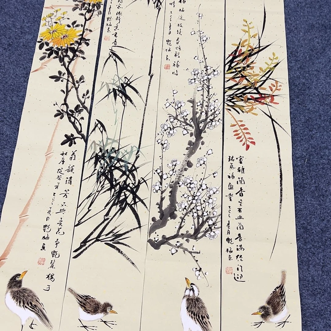 国画纯手绘作品欣赏