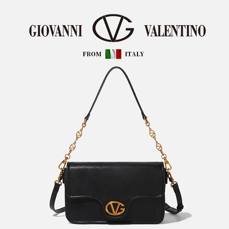 GIOVANNI VALENTINO/卓凡尼·华伦天奴韩式法棍包百搭单肩包