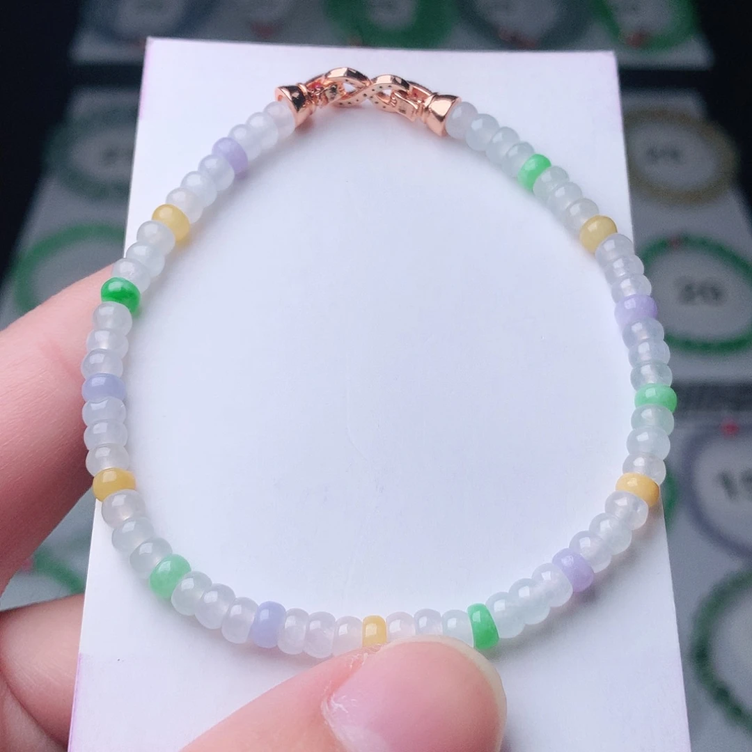 翡翠未镶嵌手链翡翠