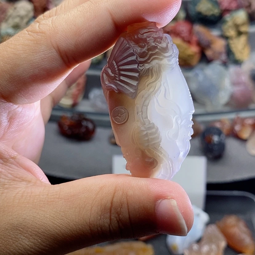 【闪购商品】未镶嵌吊坠定制玛瑙
