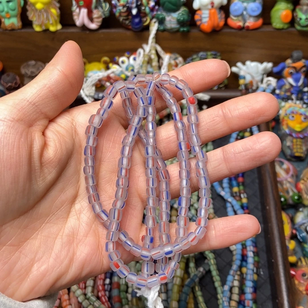 琉璃颈饰楼兰米珠