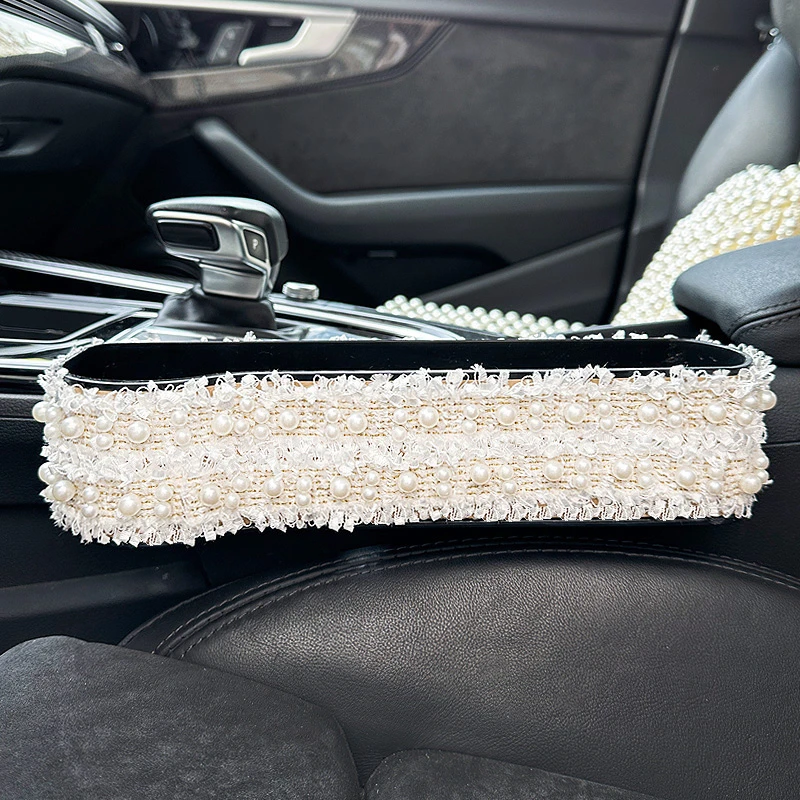 车载神器夹缝置物精致收纳盒汽车座椅缝隙储物盒车内装饰用品原创