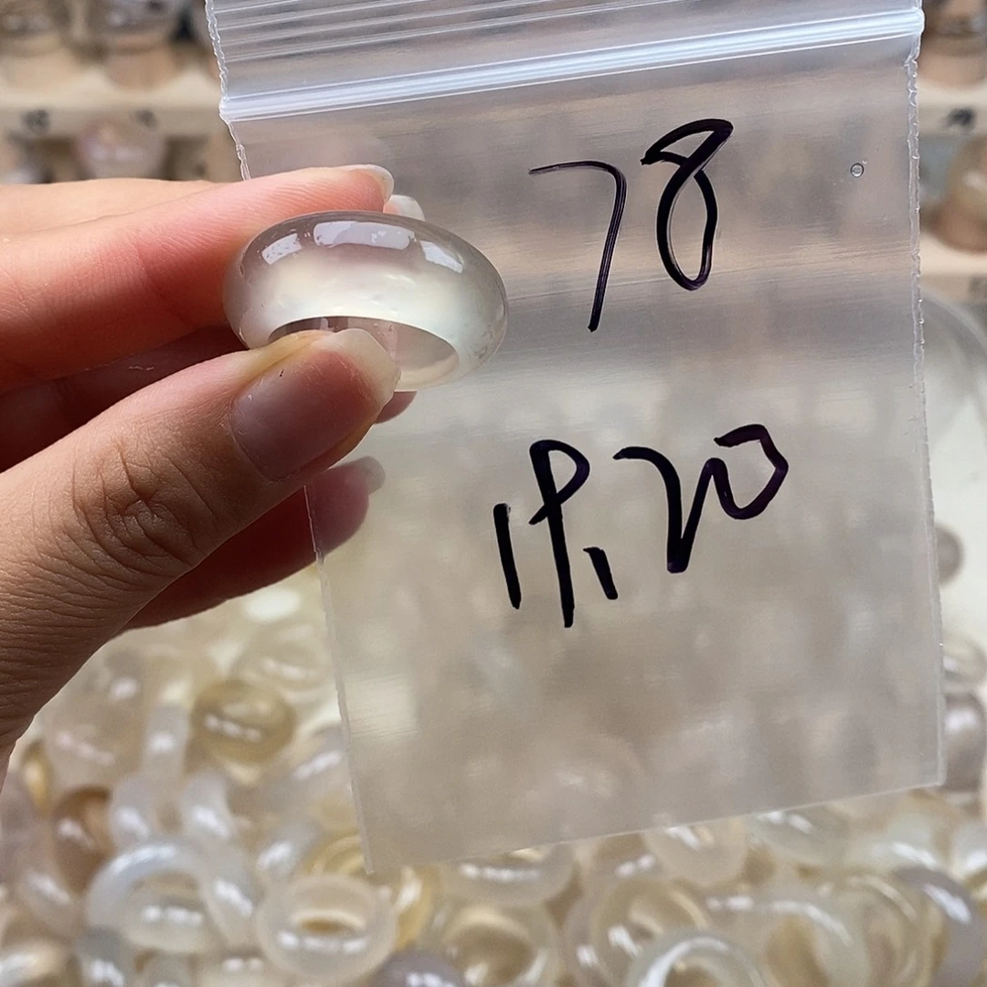 未镶嵌戒指玛瑙/玉髓
