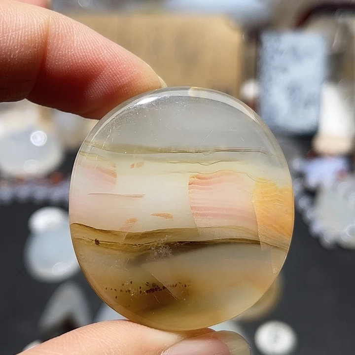 玛瑙/玉髓未镶嵌吊坠(不含链)