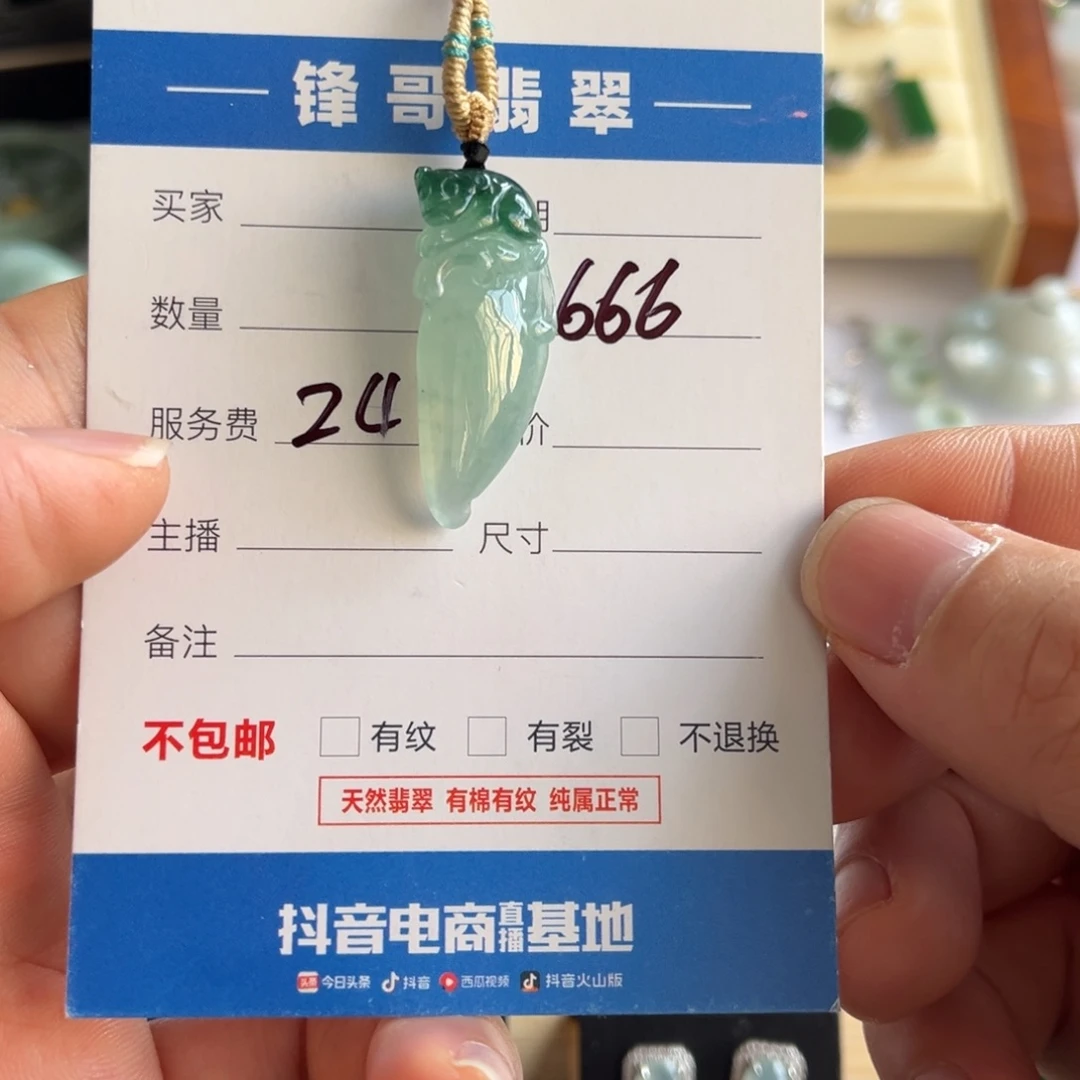 翡翠颈饰未镶嵌福利