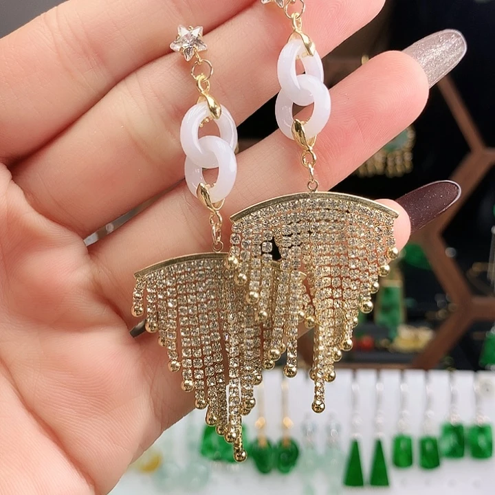 翡翠未镶嵌耳饰耳饰