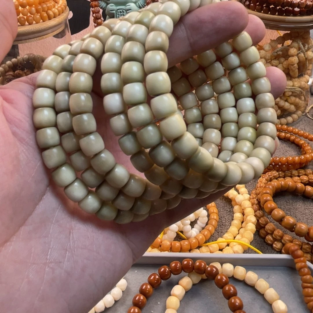 星月菩提吊坠特8×7青花瓷单圈