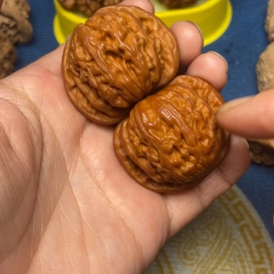 吊坠文玩核桃白狮子