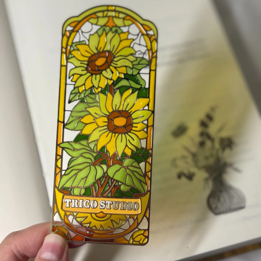 向日葵花窗·书签实用文创精美书签送礼纪念品高颜值书签