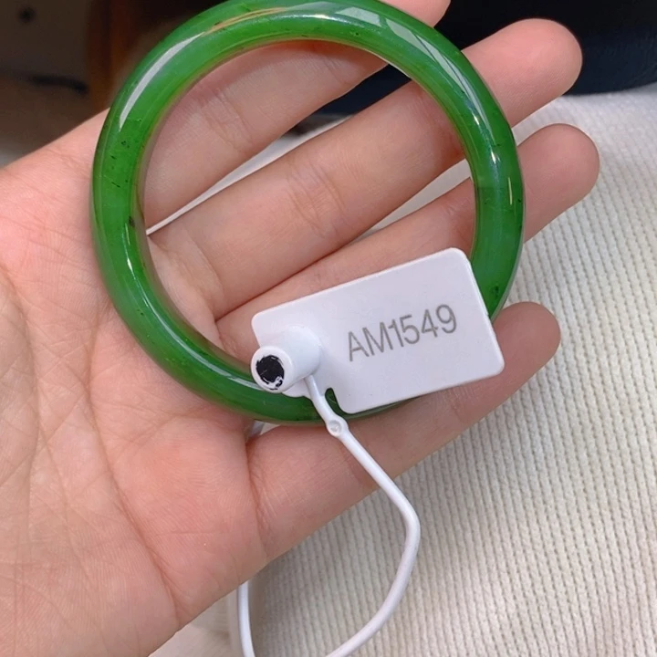 和田玉（碧玉）未镶嵌手镯