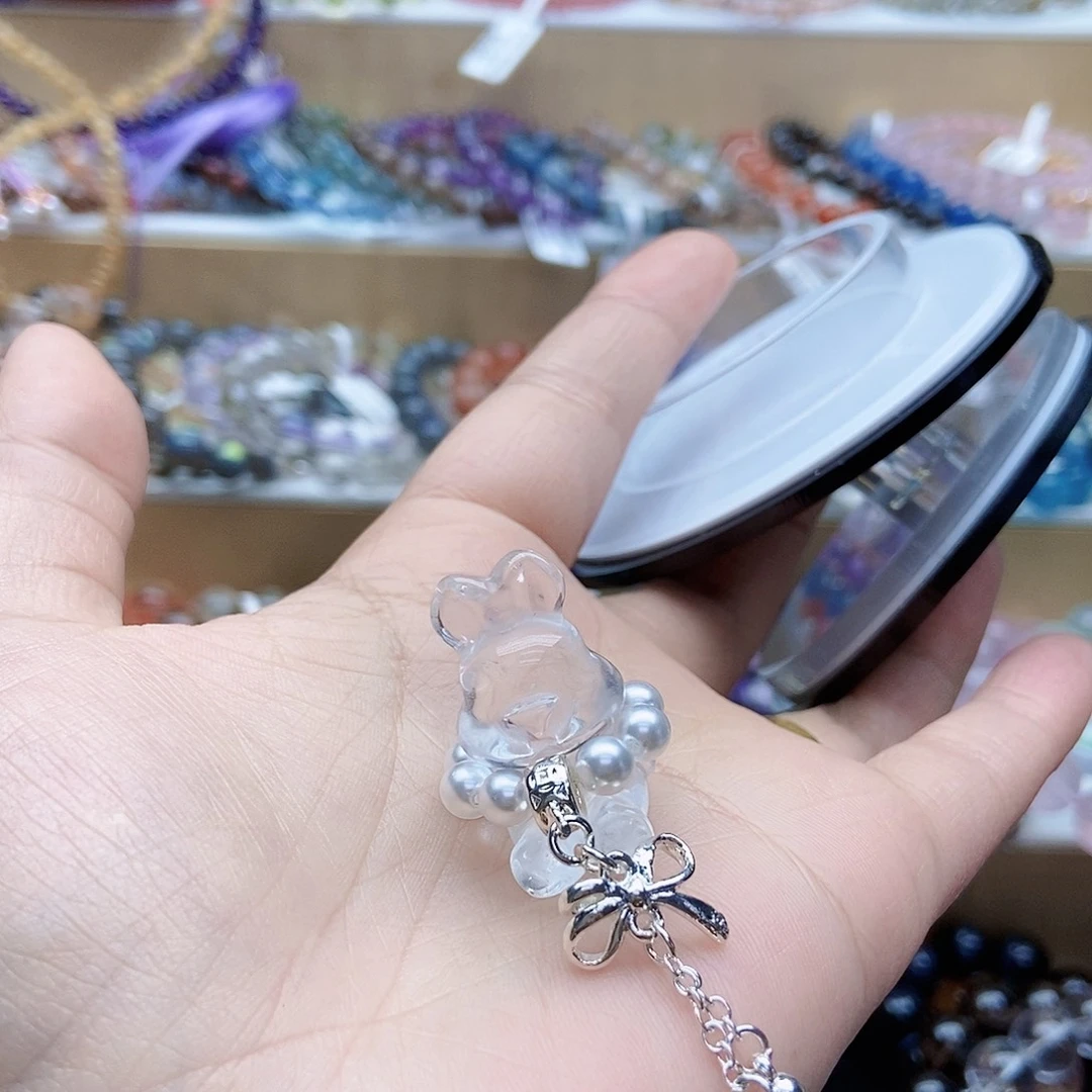 水晶手串未镶嵌第*天兔兔