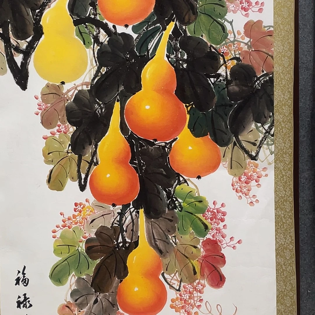 国画老师手笔手绘作品y