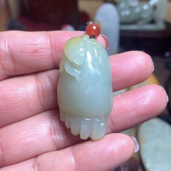 和田玉颈饰未镶嵌