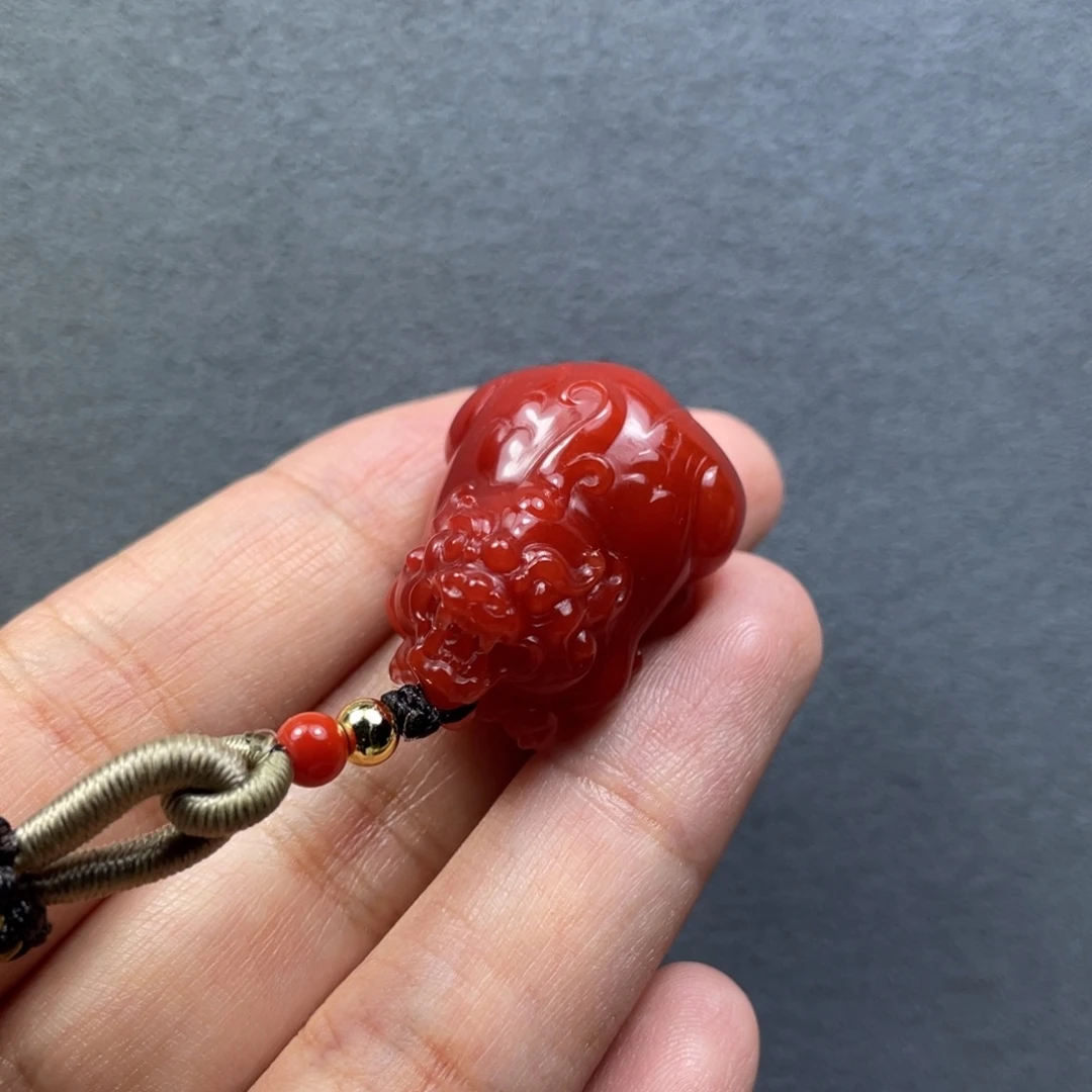 未镶嵌配饰南红玛瑙貔貅