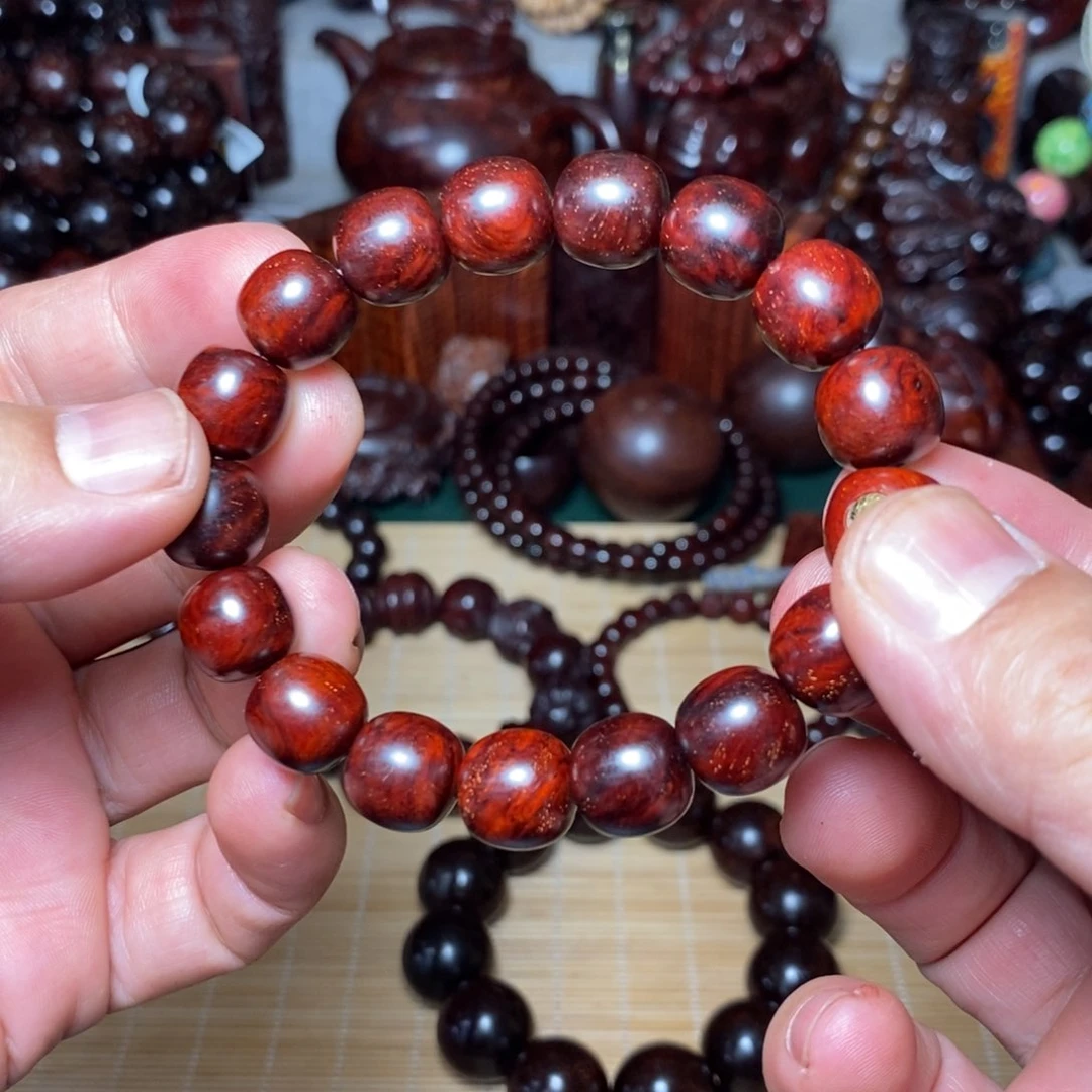 小叶紫檀手串/手链山**程