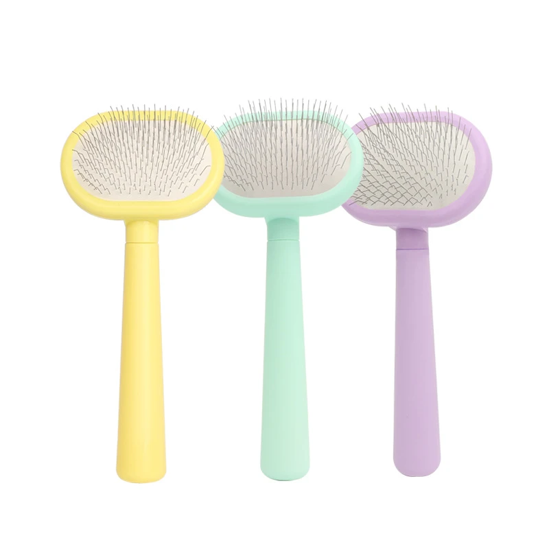 宠物梳子针梳猫梳子狗狗梳子开结蓬毛梳拉毛梳猫狗美容梳宠物用品