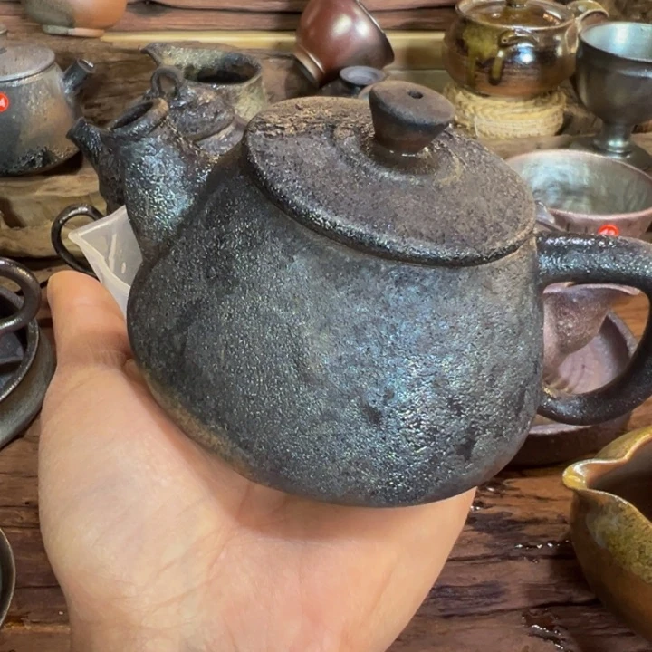 陶永**痛建水杨坤柴烧碳化壶200CC