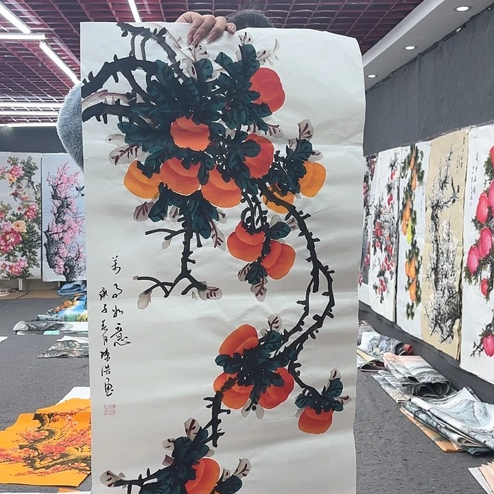 国画无毛和被绒毛或被