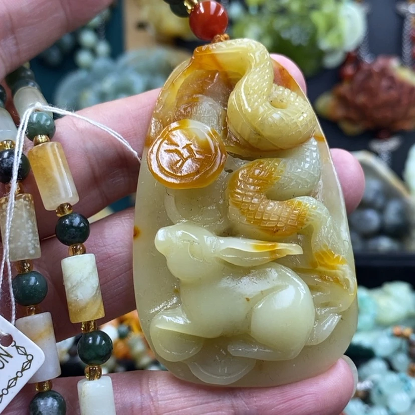 【闪购商品】未镶嵌岫玉吊坠
