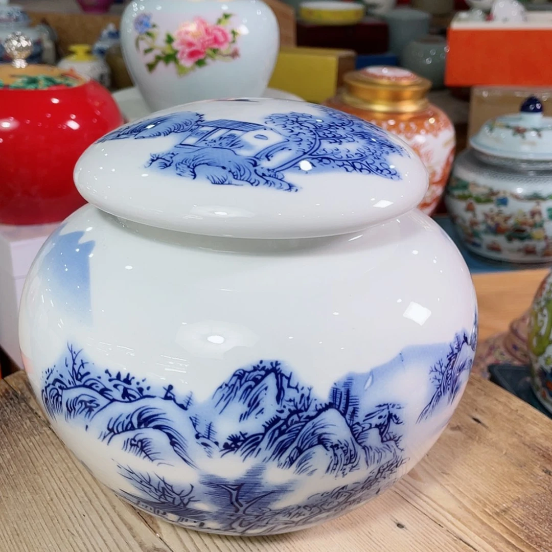【闪购商品】罐陶瓷茶叶罐密封罐